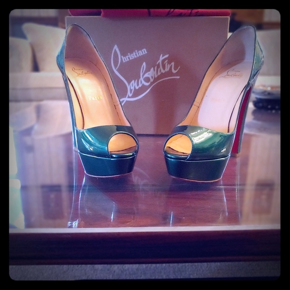 Authentic Christian Louboutin Platform Pump